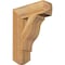 Ekena Millwork Funston Craftsman Rough Sawn Bracket, Western Red Cedar, 4"W x 14"D x 18"H BKT04X14X18FST04RWR - alternate 1